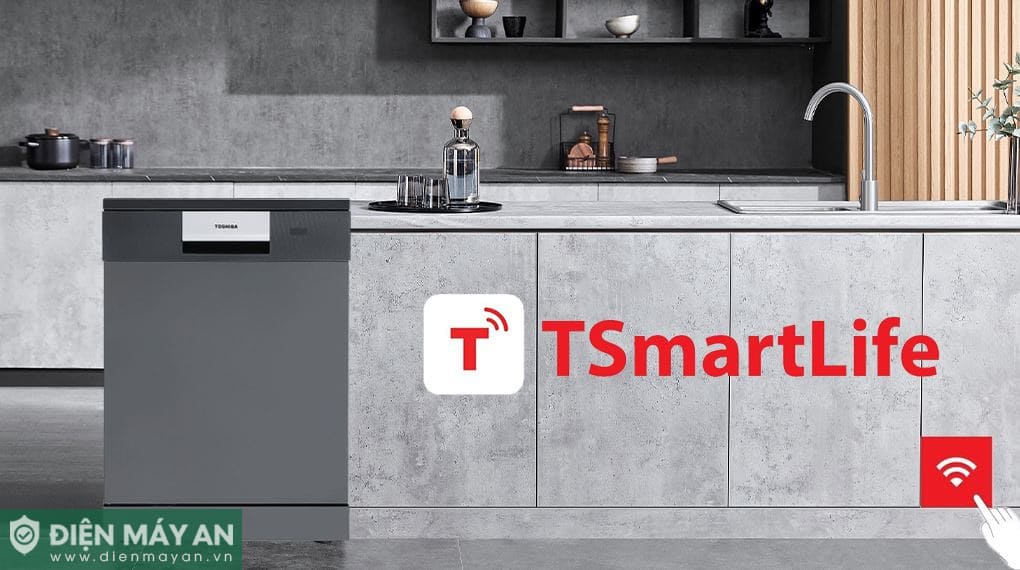 Máy rửa chén bát độc lập Toshiba DW-15F7(G)-VN